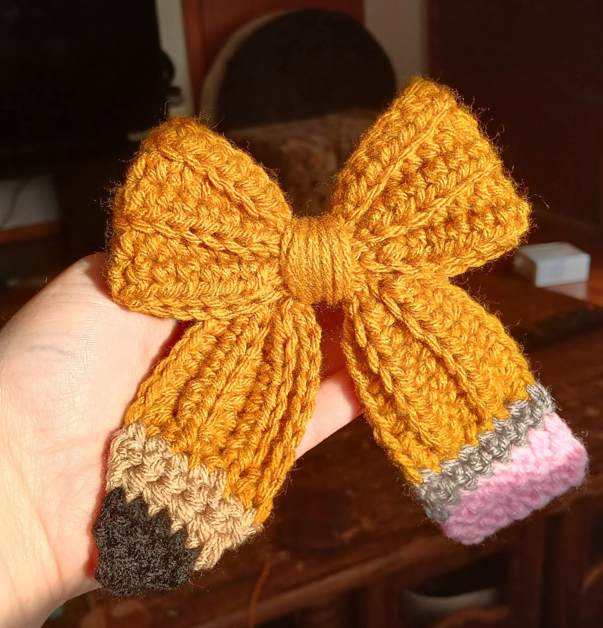 Pencil Hair Bow